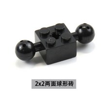 Wedo 2.0 교육 빌딩 블록 MOC 기어 랙 기술 부품 45300 액세서리 Legoinglys 호환 Diy 완구, [01] 1pcs, [06] RS26 2X2