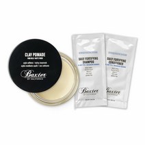 벡스터 Baxter of California Clay Pomade Shampoo Conditioner Kit 클레이 포마드 데일리 샴푸 컨디션 세트, 1세트
