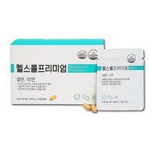 레스베라 헬스콜프리미엄 60정 땅콩새싹추출물 면역력강화 셀렌 아연 레스베라톨 식약처인증, 헬스콜 프리미엄