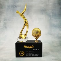 더좋은상패 홀인원패 이글패 싱글패 이븐파 언더파 골프트로피 TR4(금)