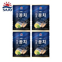 [사조] 꽁치 통조림 300g, 4개
