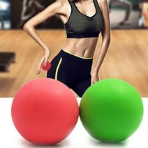 토닝볼 메디신 땅콩 웨이트 볼 tpe lacrosse ball fitness gym 공, 검은색