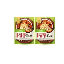 풀무원 반듯한식 짬뽕 몽글순두부찌개 (500g)X2개 [우리집영양식] [깔끔한맛], 26셋트