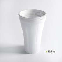 얼음틀 빙수컵 식료품 급 언 우물쭈물함 제빙기 케이스 실리콘 가정용 부스지다 조각 4851155146, 150ml --야자 열매 화이트 15