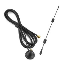증폭기 부스터 sma-male 자기 신호 공중 2.4ghz 3 dbi 고 이득 안테나 화웨이 공중 wifi 공중 가정용 wifi rotuter, 없음