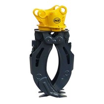 회전돌집게 굴삭기 회전집게 포크레인 그라플 목재, 유압식 PK04(4~8톤 굴삭기에 적합)