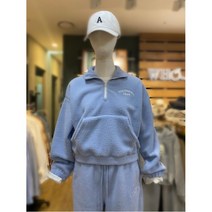 [후아유] [W몰 ] WHMAC4T32FLTBL 덤블 레터 반집업 맨투맨