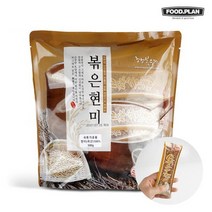 [푸드앤플랜] 100% 국내산 볶은현미 (20g x 25포) / 개별포장, 없음