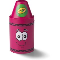 Crayola 작은 팁 보관 - 다채로운 팁 캐릭터 보관 상자 어린이 예술 및 공예 용품 문구류 작은 장난감 및 기념품을 위한 창의적인 용기 - Razzmatazz 만 3., 1 Count (Pack of 1)