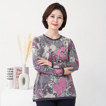 마담4060 엄마옷 루시페이즐티셔츠-XTE209046-