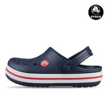 크록스 키즈 크록밴드 클로그 K 여름샌들 네이비 207006-485