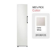 삼성전자 비스포크 1도어 냉장고 RZ24A5600AP (240L 코타화이트), 단품, 메탈