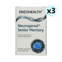 엔조헬스 뉴질랜드 뉴로제놀 시니어 메모리 70캡슐 3개