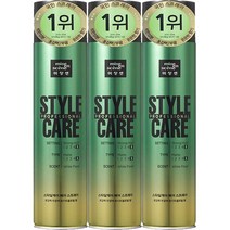 미쟝센 스타일 케어 헤어스프레이 화이트플로랄, 300ml, 3개