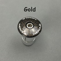탑캠 스템 헤드캡자전거 헤드셋 확장 탄소 섬유 헤드셋 탑 캡 포크 탑 커버 포크 부품, 금