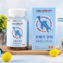 포미포유 오메가3 60꾸미 데일리 성장기 어린이 영유아 영양제 건강기능식품, 2개
