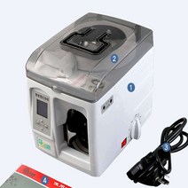 종이밴딩기 띠지기계 종이테이프 결속기 스트래핑, 상세이페이지 참고, 지폐 자동 결속기(+결속지 40롤)