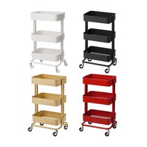 이케아 RASKOG 트롤리, 블랙_703.339.77