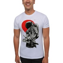 정품 INTO THE AM 프리미엄 그래픽 티 남성용 - 멋진 디자인 티셔츠 S 4XL 문라이트 캠퍼