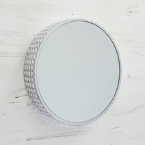 BnH 큐빅 원형 인테리어 거울 디자인 벽장식 GU_17068, 단품