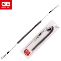 [GB] 와이어 스프링 키퍼 분실방지 스프링줄 최대 180cm