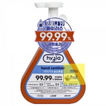 손소독겔(에탄올)_하이지아_250ml 1B22, 상세페이지 참조