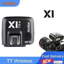 무선 동조기 카메라 촬영 조명 Godox x1r-c x1r-n x1r-s ttl 플래시, 소니 트리거용