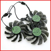 3 개/몫 T128010SU DC12V 0.35A 75mm 팬 GTX1050 1060 1070 1080 G1 N950OC N960G1 N970 그래픽 카드 냉각 팬|75mm f, 1개, 단일, T128010SU-A-3pcs