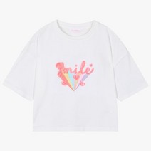 로엠걸즈 #5부 소매 반팔티 _청주점