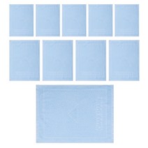 모던리빙 오마샤리프 행주 하늘색 60g 30x40cm OEKO-TEX, 10장