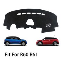 미니쿠퍼악세사리 MINI 클럽맨 인테리어 호환 용품 미니 쿠퍼 용 Jcw R55 R56 R60 Countryman R61 Paceman, 06 R60 R61 Checker