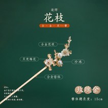 걸그룹 복고풍 패션 궁중 진주 악세사리 사극 노리개 웨딩 화려한 올림머리비녀 뒤꽂이