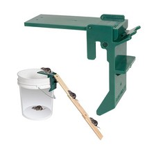 Walk The Plank Bucket Mouse Trap | Flip and Slide Water-Proof Durable 듀라블 Auto-Reset - Live or Kill, Black_1