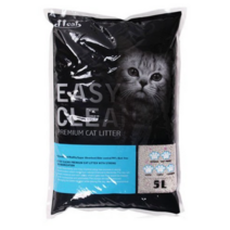 티티캣 이지클린 고양이 모래 무향, 5L, 2개, 5L