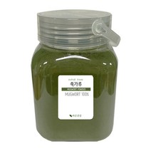 부드럽고 풍성한 맛의 국산 쑥가루 100% 쑥라떼 쑥차 파우더, 350g(용기), 1개