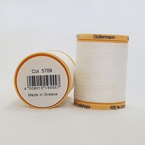 GUTERMANN 독일 명품 구터만 면사 재봉사 퀼팅실 800, 800m, 5709.화이트