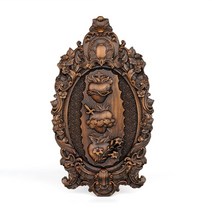 천주교 선물 성가정상 장식품 성스러운 가족 3 개의 벽걸이 기-6, 3.14 inches - retro
