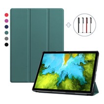 레노버 탭 P11/K11 (PLUS) 스마트 커버 케이스 TB-J606F 태블릿, 그린