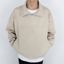 셀러허브 패션 [582] 윈드 아노락 반집업 자켓 [4컬러/L-2XL]