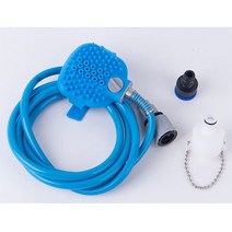 OH 탁펫 애완동물 브러쉬샤워기, 없음