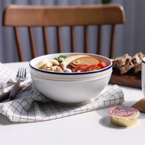 루이 도자기 면기 덮밥그릇 3color, 그린