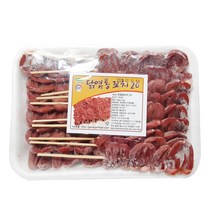 가나안식품 국내산 염통꼬치(20개x20g), 400g, 1팩