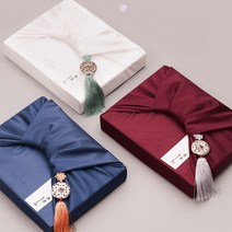 정민이네샵 (쇼핑백 동봉) 오색 국수 소면 보자기포장 크러치노리개 실크보자기 답례품 추석 명절 선물 결혼 웨딩답례 소규모돌잔치 칠순잔치, 노리개포장 국수10조