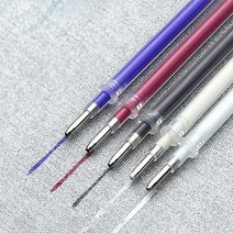 열펜 아이롱펜 재단용 자수펜 초크펜 (100개입), 옵션 8 - 굵은펜(블루), 100개