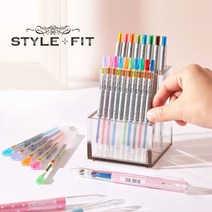 유니 스타일핏 리필 0.28, 0.5 블루, 스타일핏 유성리필 0.5(SXR-89-05)