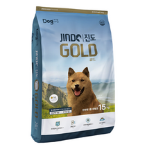 도그랑 강아지 진도 골드 전연령 건식사료, 9개, 15kg, 닭