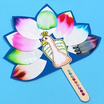 건사이언스 크로마토그래피 부채만들기(6인 세트) 과학실험키트