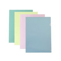 신아 A4 L홀더 클리어홀더 100매 투명, L홀더노랑100매, 1개