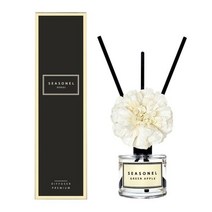 시즈넬 플라워 디퓨저 50ml 지니아 화이트, 오렌지