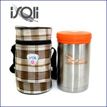 세종이솔리 진공보온도시락0.6L-SJL-600F죽통겸용, 없음